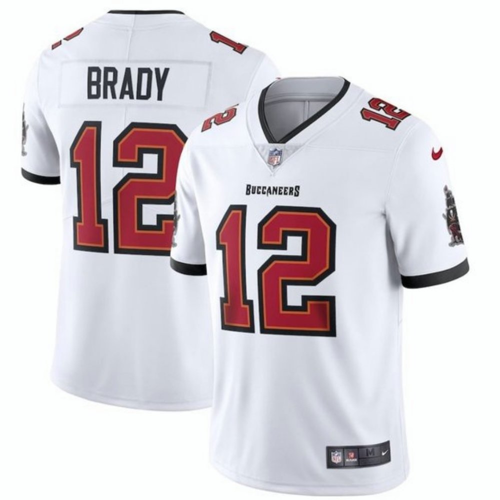 Buccaneers Tampa Bay Tom Brady White Jersey - Picture 1 of 1